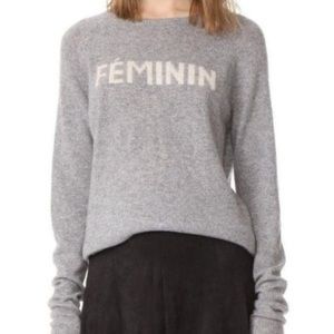 Trovata Gray Crew Neck Sweater